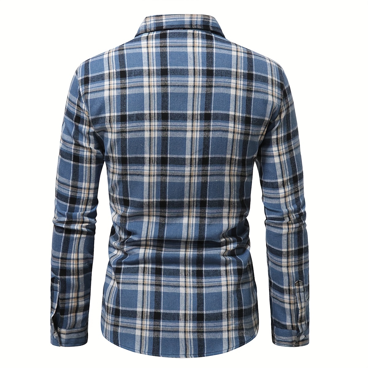 plus size mens shirt oversized long sleeve shirt for mens clothing details 21