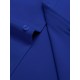 Men'S Plus Size Dress Shirts, Polyester Blend, Casual Work Style, Lapel Collar, Slight Stretch, Solid Color, Button-Down, Regular Fit, Woven, for All Seasons